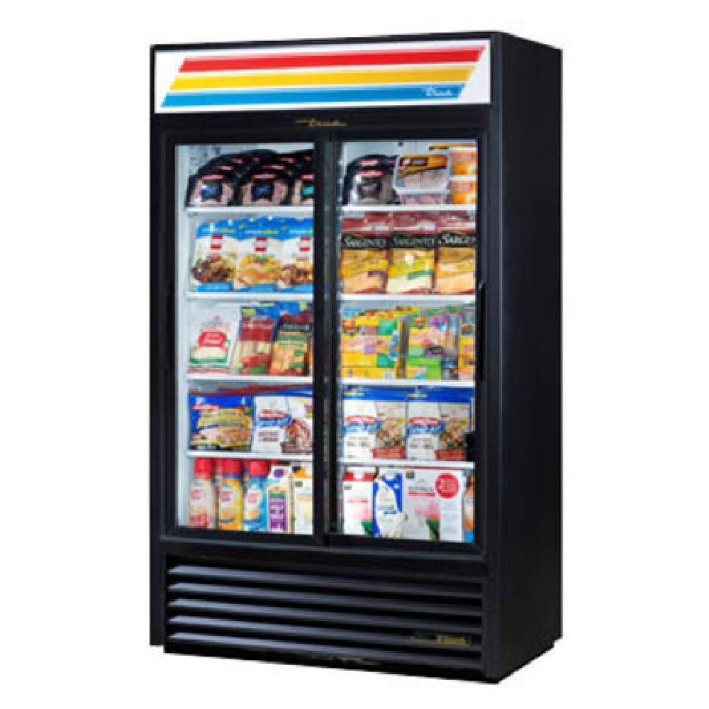 True Refrigeration GDM-41SL-HC-LD_BL Slim Line Refrigerated Merchandiser - Image 10