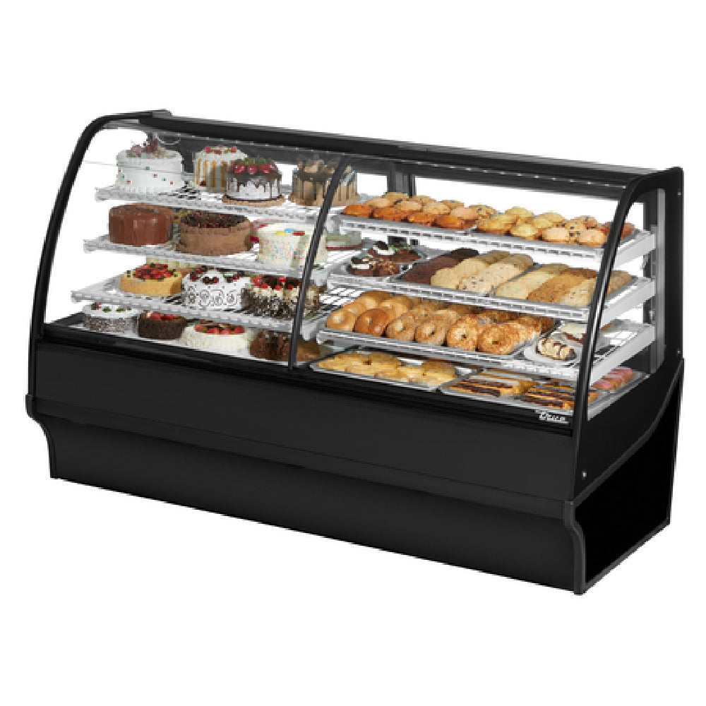 True Refrigeration TDM-DZ-77-GE/GE-B-W Display Merchandiser Dual Zone (dry/refrigerated) - Image 3