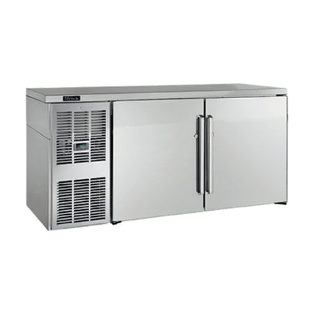 Perlick BBSLP84_SSRGDC Low Profile Refrigerated Back Bar Cabinet Three-section - Image 7