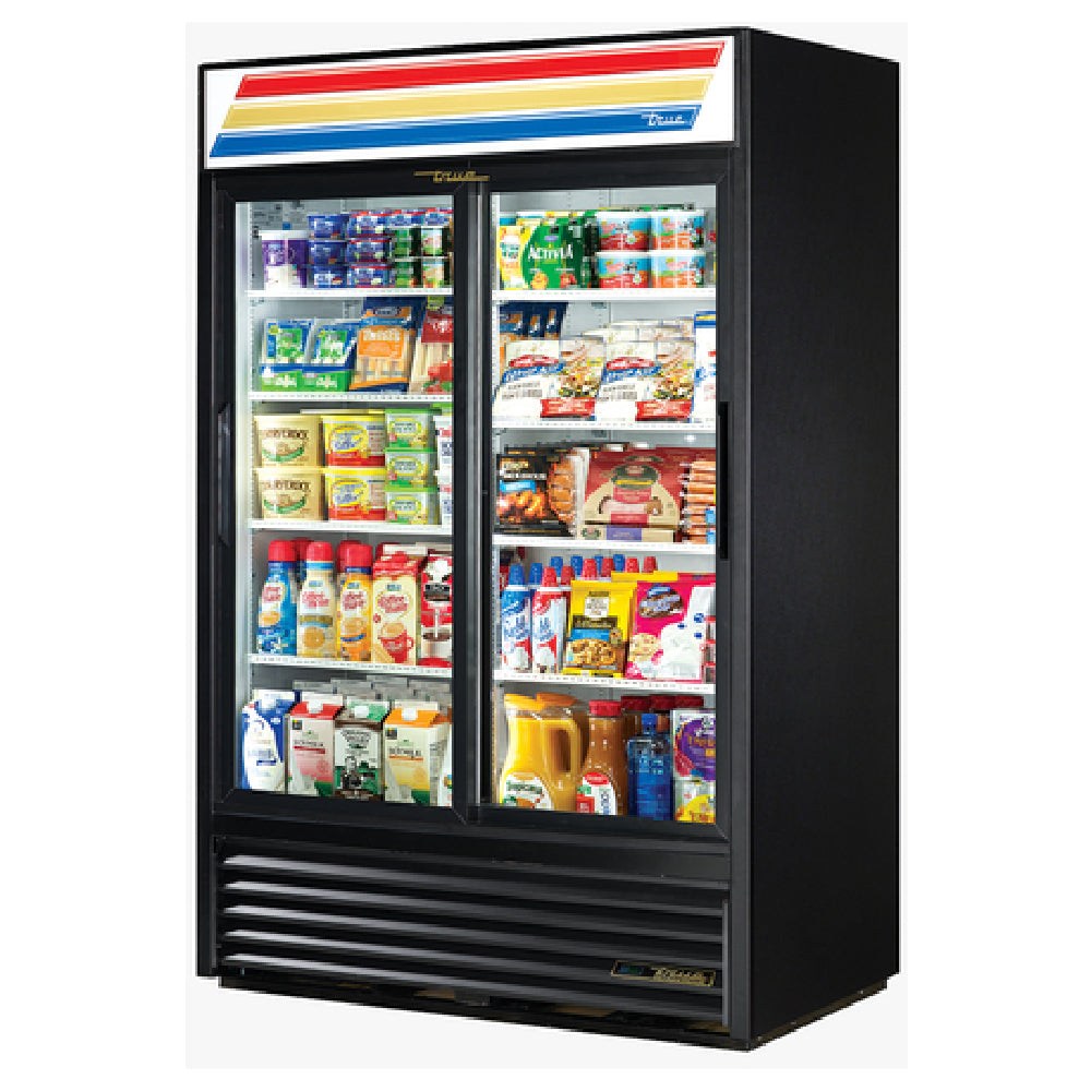 True Refrigeration GDM-45-HC-LD_BL Refrigerated Merchandiser Two-section - Image 3