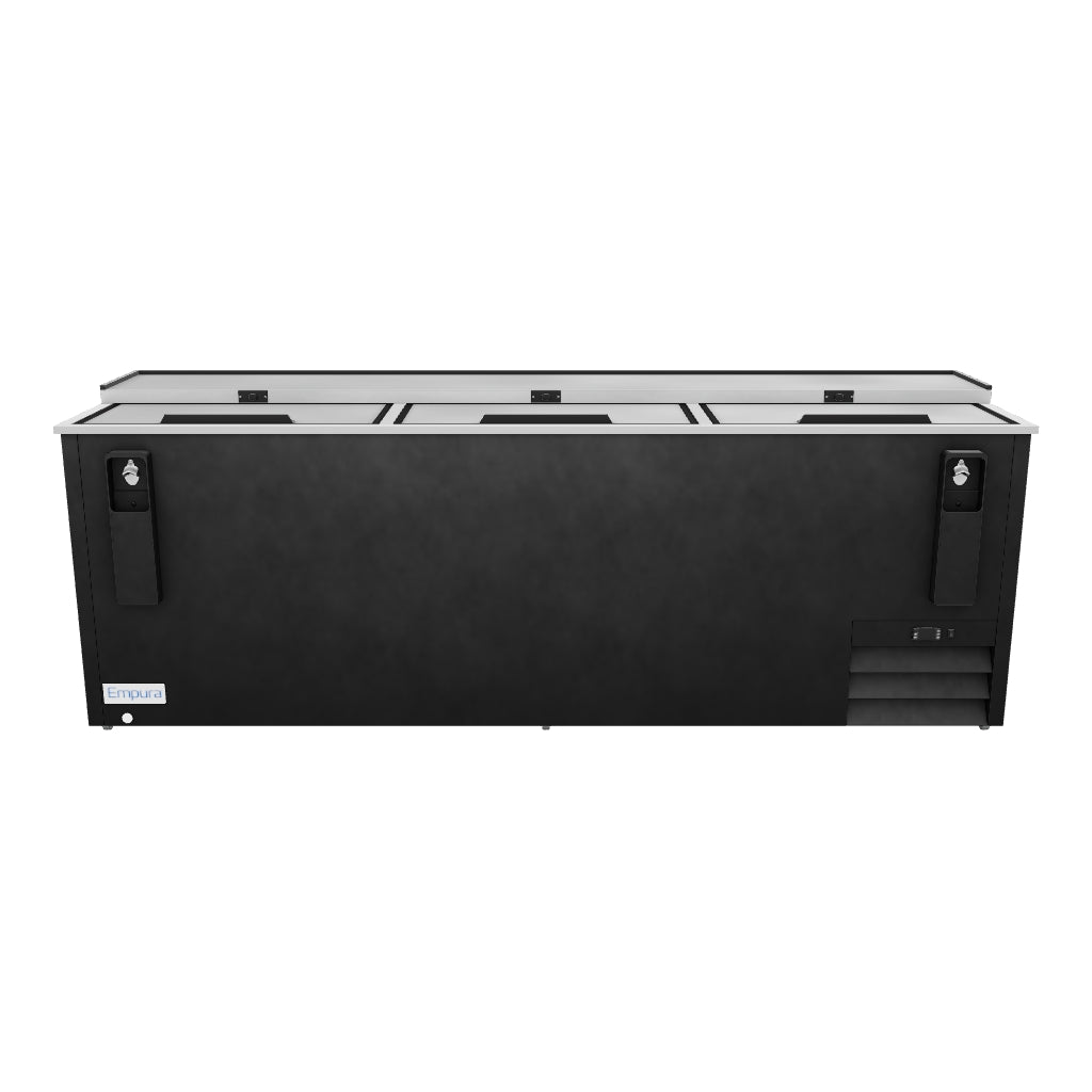 Empura Refrigeration E-KBC-95 Bottle Cooler 95.3"W X 27"D X 35"H 29 Cu. Ft. Capacity - Image 16