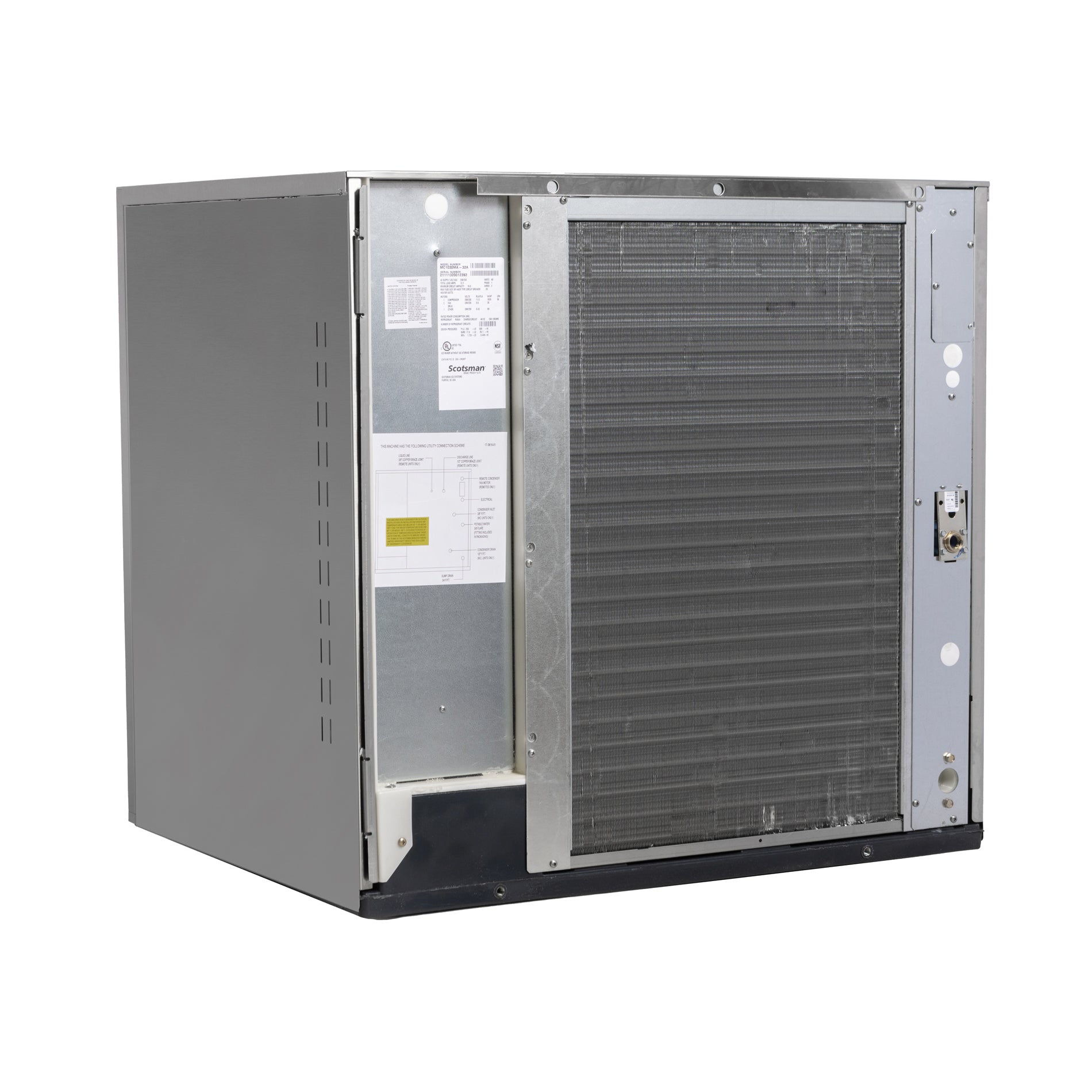 Scotsman MC0830MR-32 Prodigy ELITE® 30-Inch Wide 870 LB Daily Ice Production Modular Remote-Cooled Medium-Cube-Style Ice Maker - Image 16