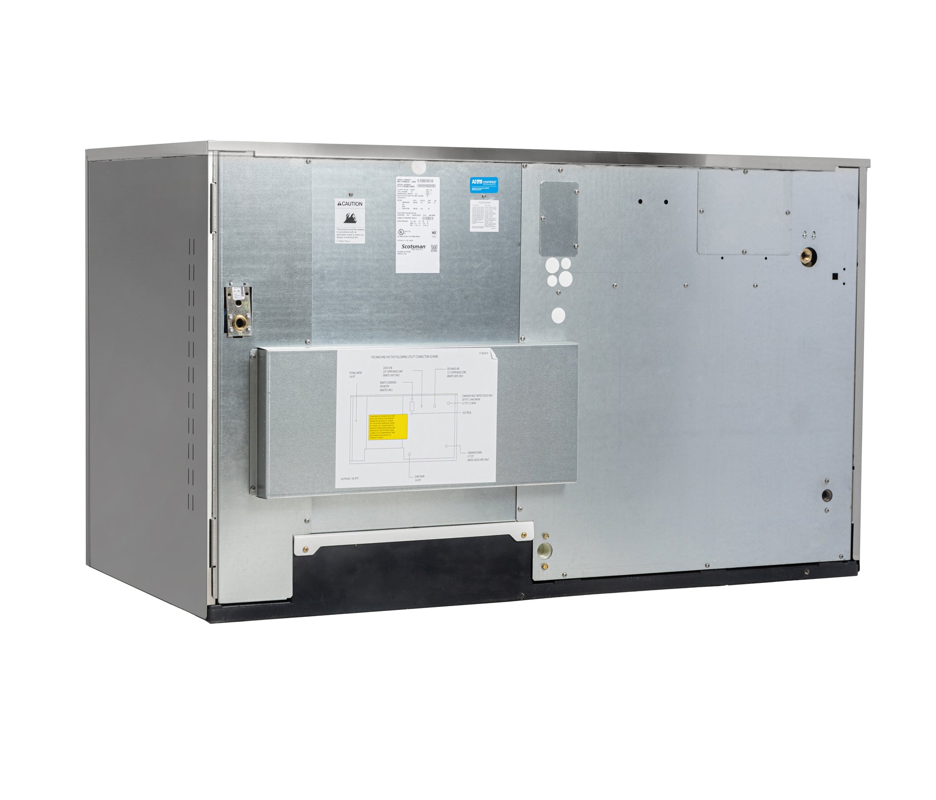 Scotsman MC1848SR-3 Prodigy ELITE 48-Inch Wide 1828 LB Daily Ice Production Modular Remote-Cooled Small-Cube-Style Ice Maker - Image 70