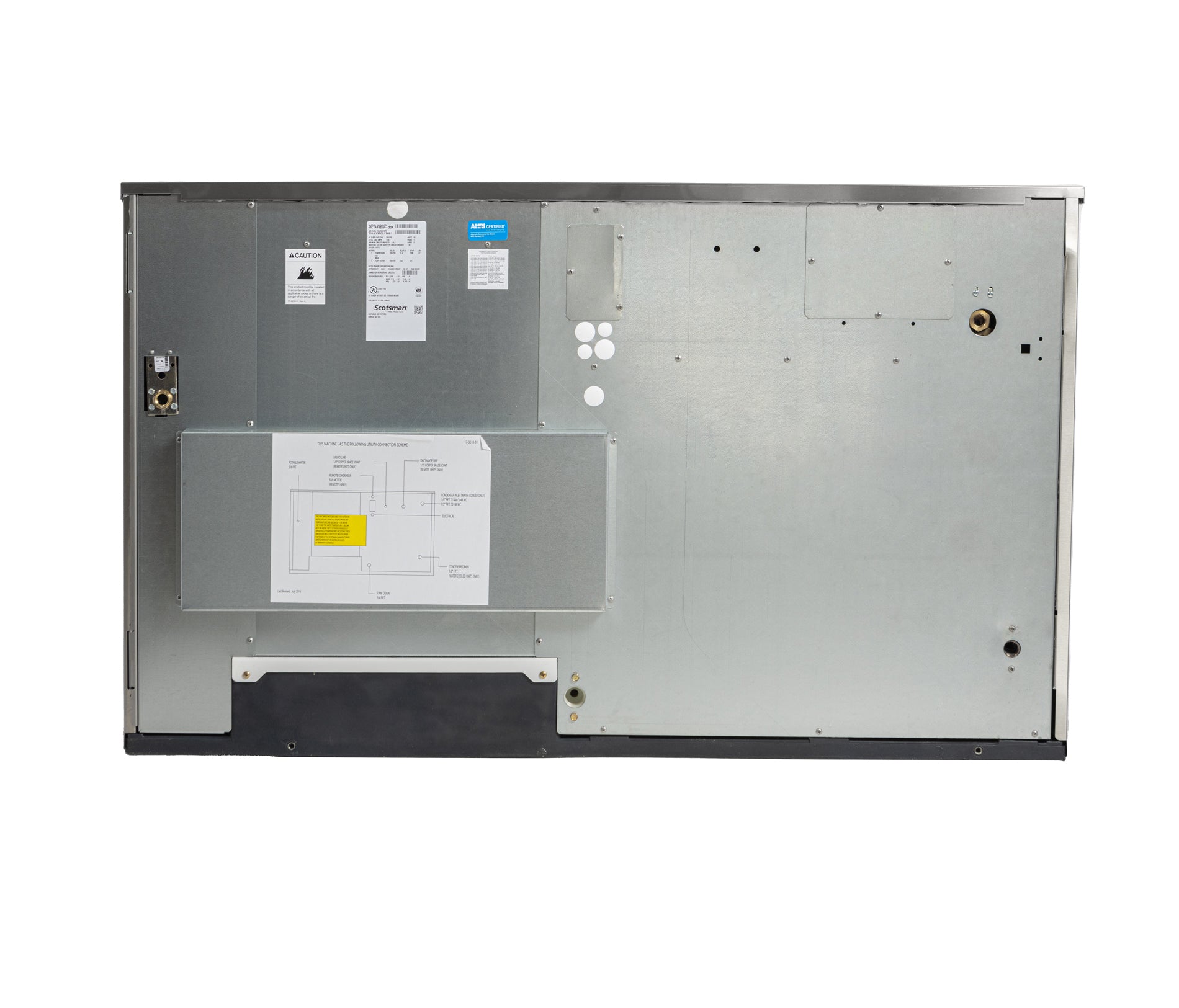 Scotsman MC1848SR-32 Prodigy ELITE 30-Inch Wide 1828 LB Daily Ice Production Modular Remote-Cooled Small-Cube-Style Ice Maker - Image 27