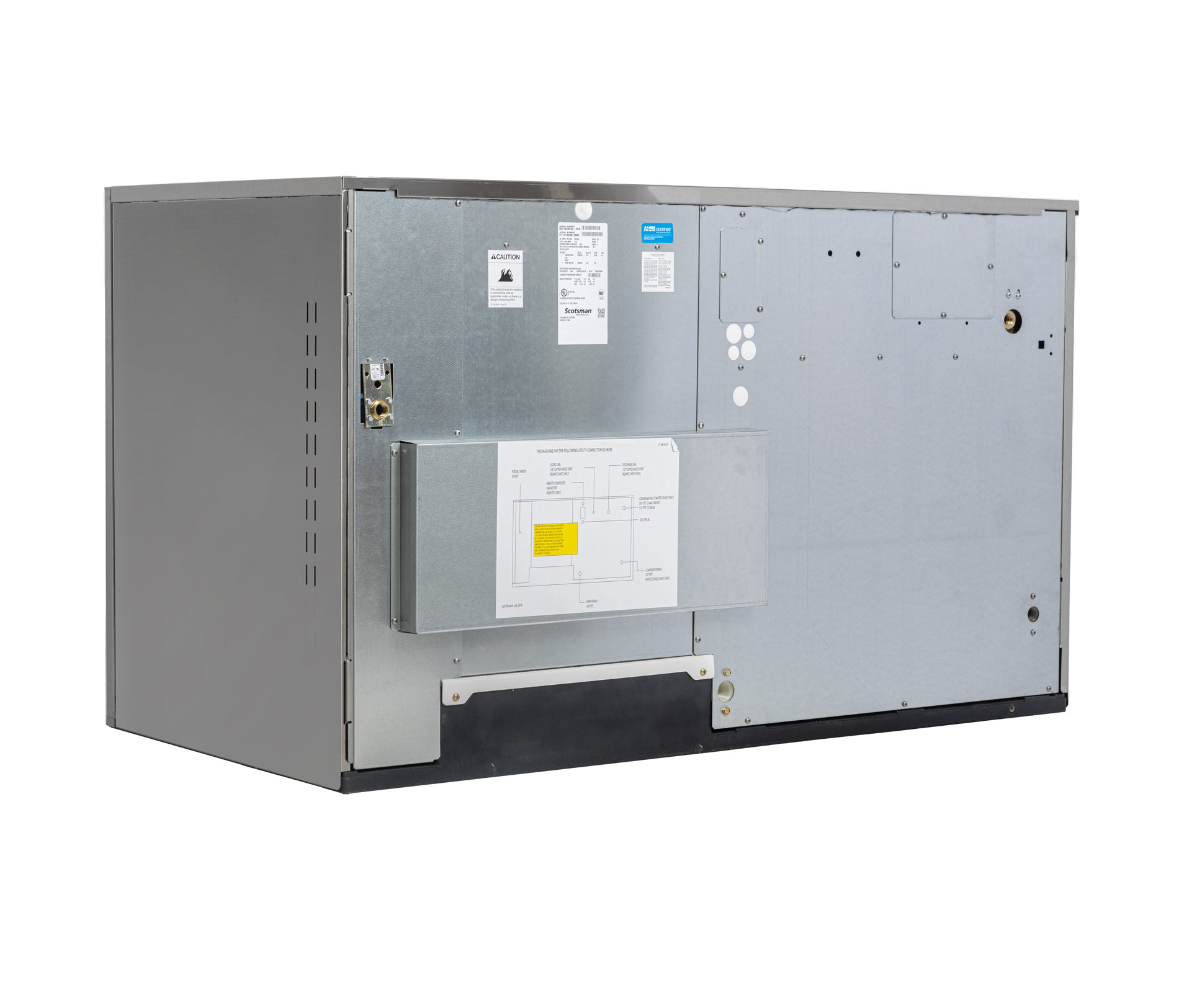 Scotsman MC1848SR-32 Prodigy ELITE 30-Inch Wide 1828 LB Daily Ice Production Modular Remote-Cooled Small-Cube-Style Ice Maker - Image 58