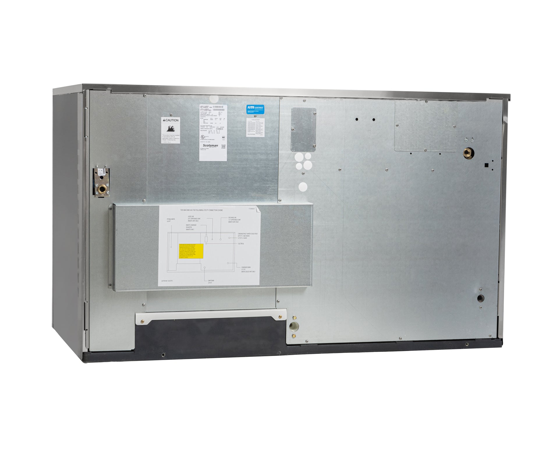 Scotsman MC1848SR-32 Prodigy ELITE 30-Inch Wide 1828 LB Daily Ice Production Modular Remote-Cooled Small-Cube-Style Ice Maker - Image 57