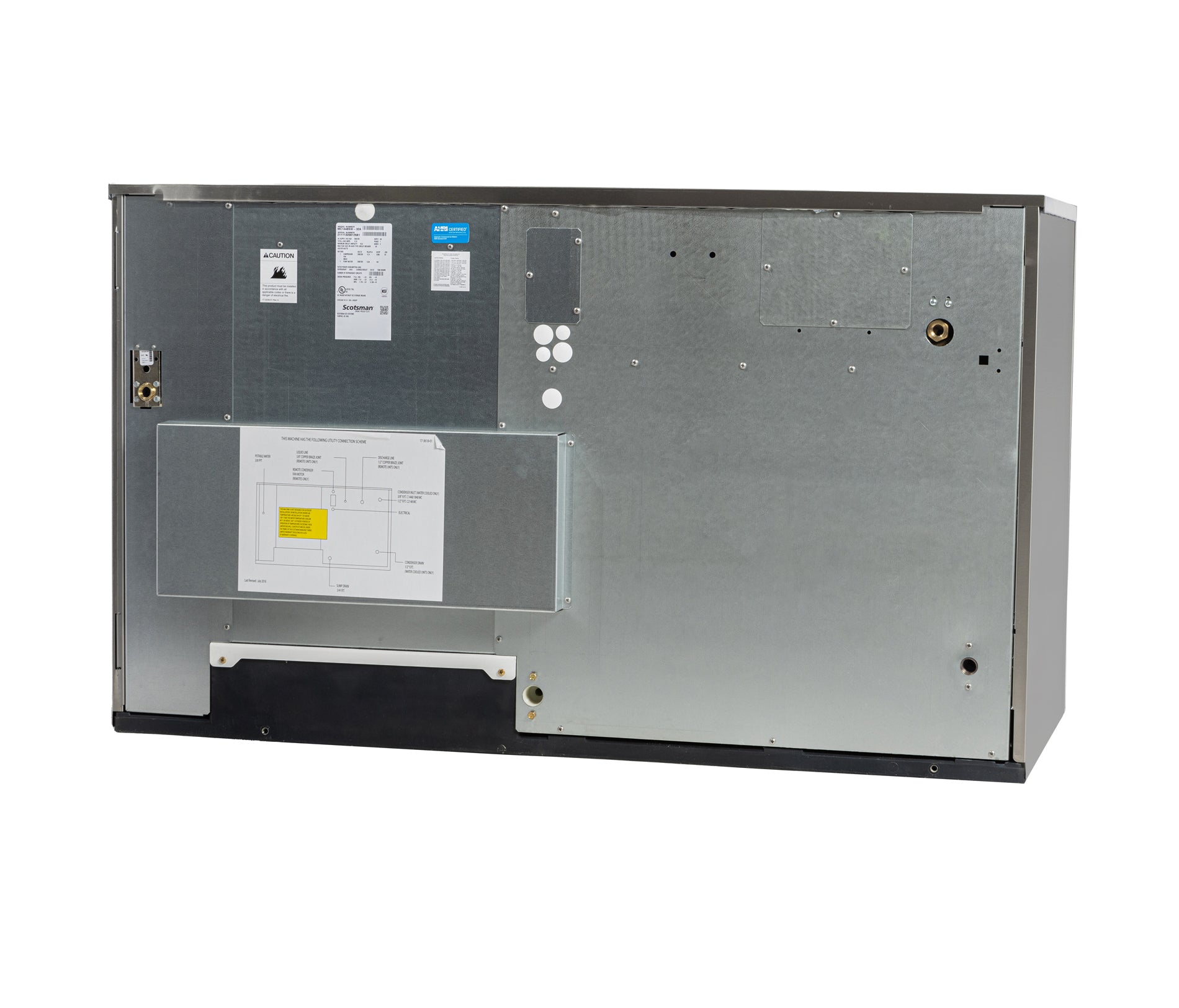 Scotsman MC1848SR-3 Prodigy ELITE 48-Inch Wide 1828 LB Daily Ice Production Modular Remote-Cooled Small-Cube-Style Ice Maker - Image 56