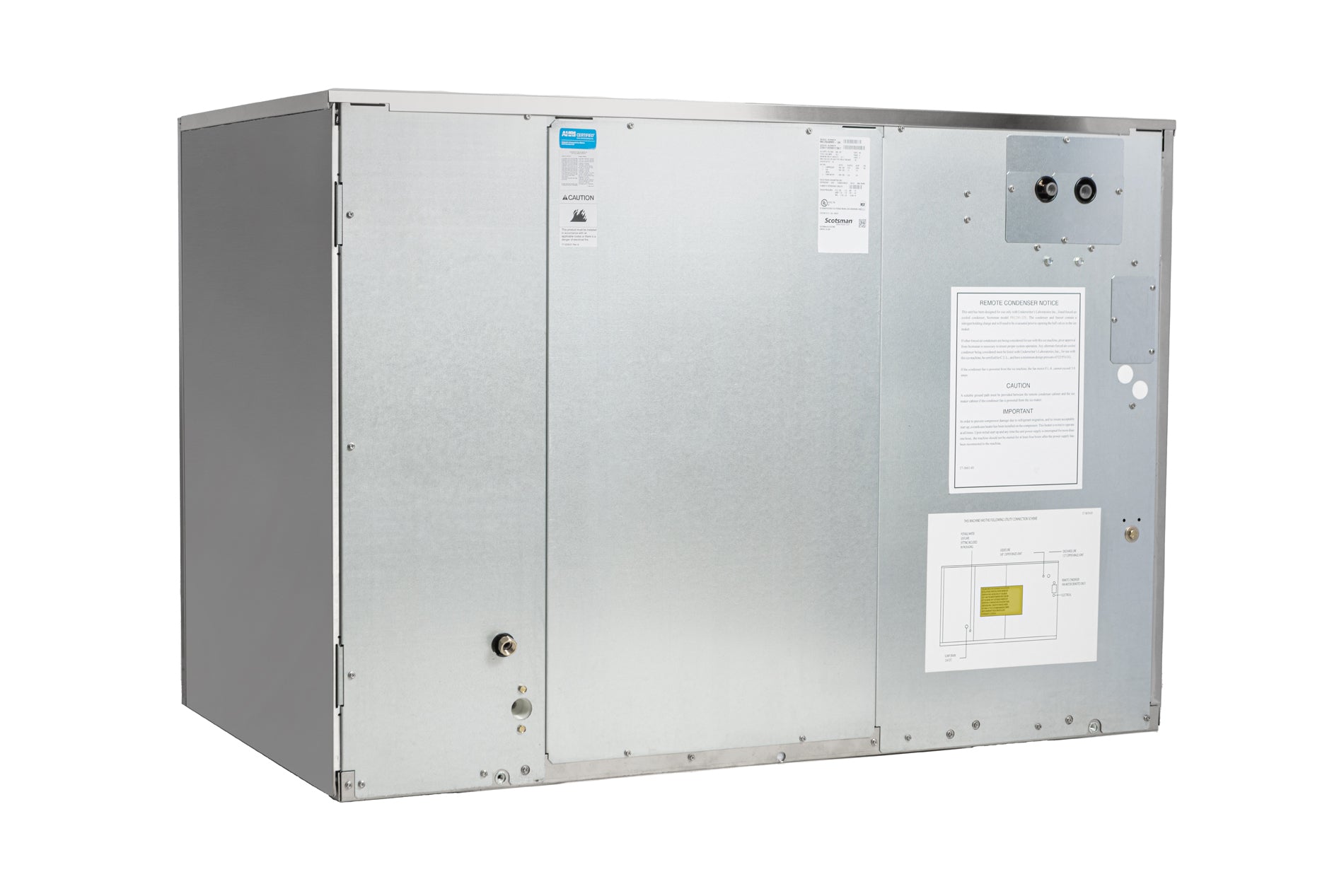 Scotsman MC2648SR-3 Prodigy ELITE® 48-Inch Wide 2630 LB Daily Ice Production Modular Remote-Cooled Small-Cube-Style Ice Maker - Image 45