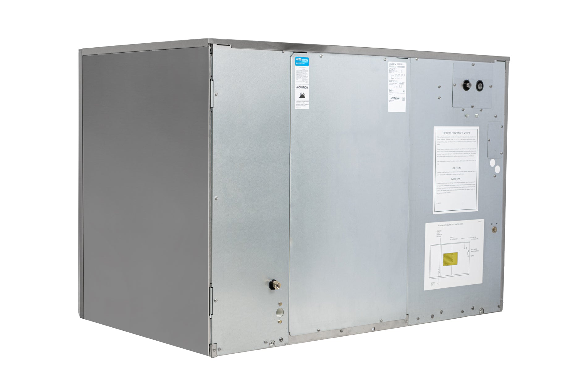 Scotsman MC2648SR-3 Prodigy ELITE® 48-Inch Wide 2630 LB Daily Ice Production Modular Remote-Cooled Small-Cube-Style Ice Maker - Image 15