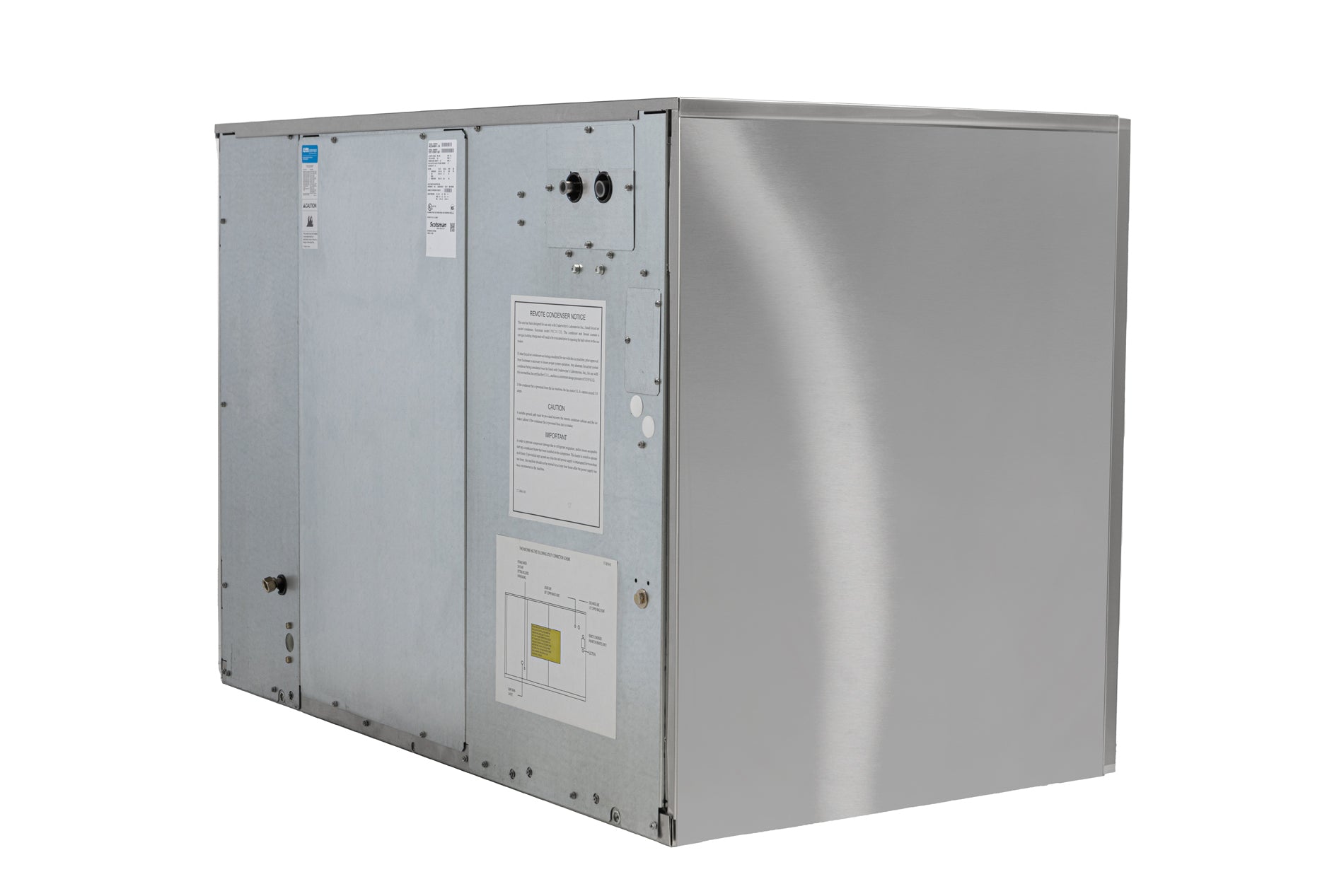 Scotsman MC2648SR-3 Prodigy ELITE® 48-Inch Wide 2630 LB Daily Ice Production Modular Remote-Cooled Small-Cube-Style Ice Maker - Image 8
