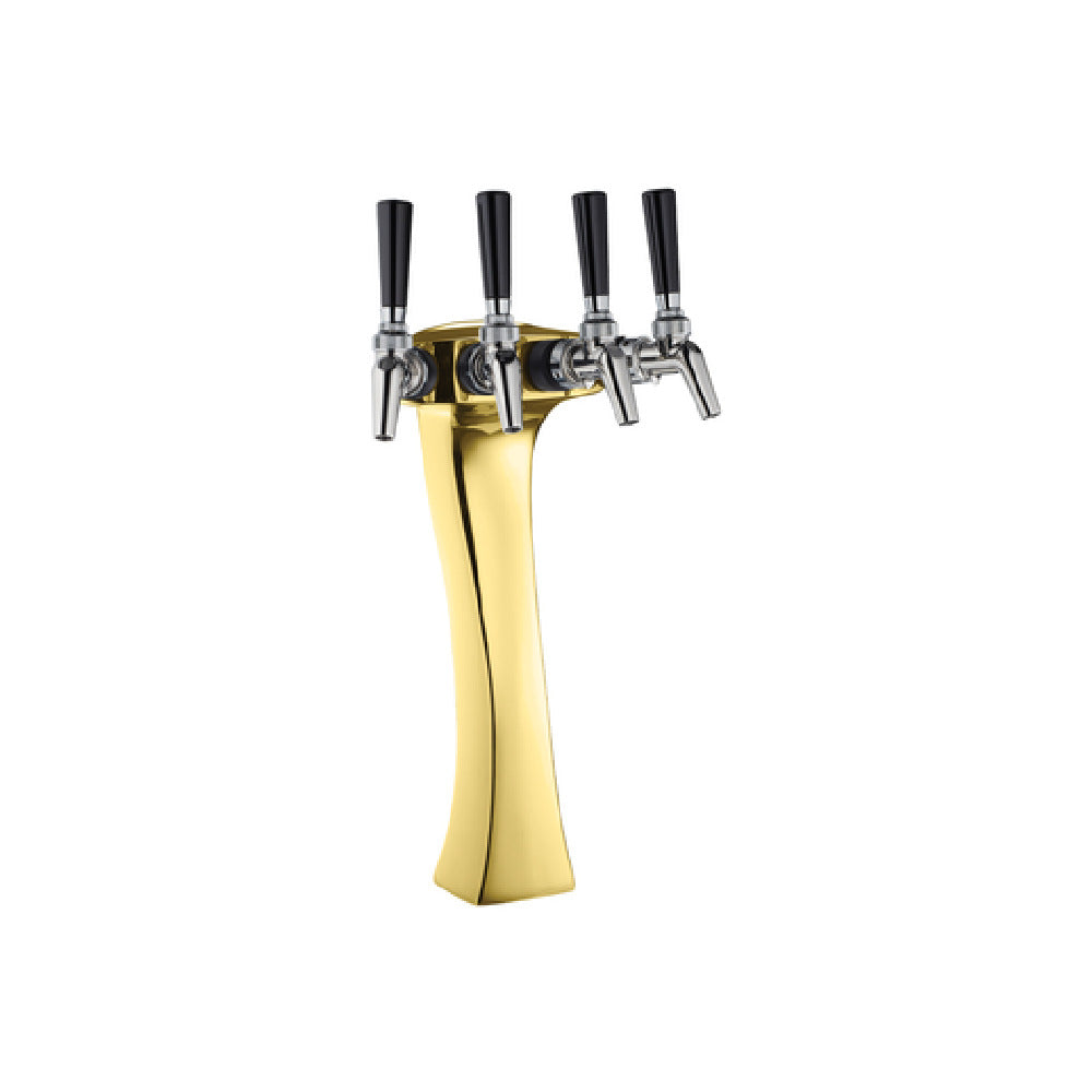 Perlick 4043GD-4B Panther Draft Beer Tower Countertop 15-3/4"H - Image 3
