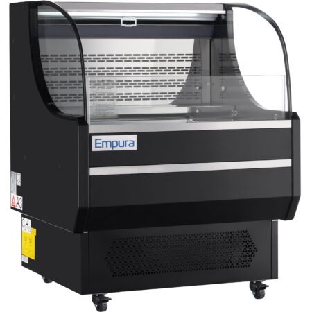 Empura Refrigeration E-HACMR-36B Open Air Merchandiser 35.4"W × 33.2"D × 46"H 7.5 Cu. Ft. Capacity