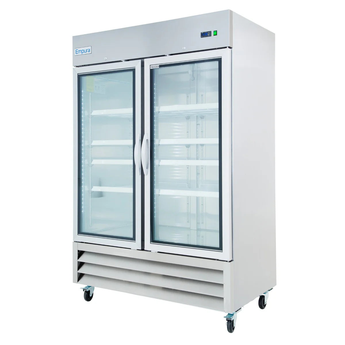 Empura Refrigeration E-KB54FG Reach-In Freezer 53.9"W X 31.9"D X 82.3"H 43.9 Cu. Ft. Capacity