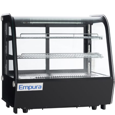 Empura Refrigeration E-RCDC-28B Refrigerated Display Case Countertop 27.6"W × 22.3"D × 27"H