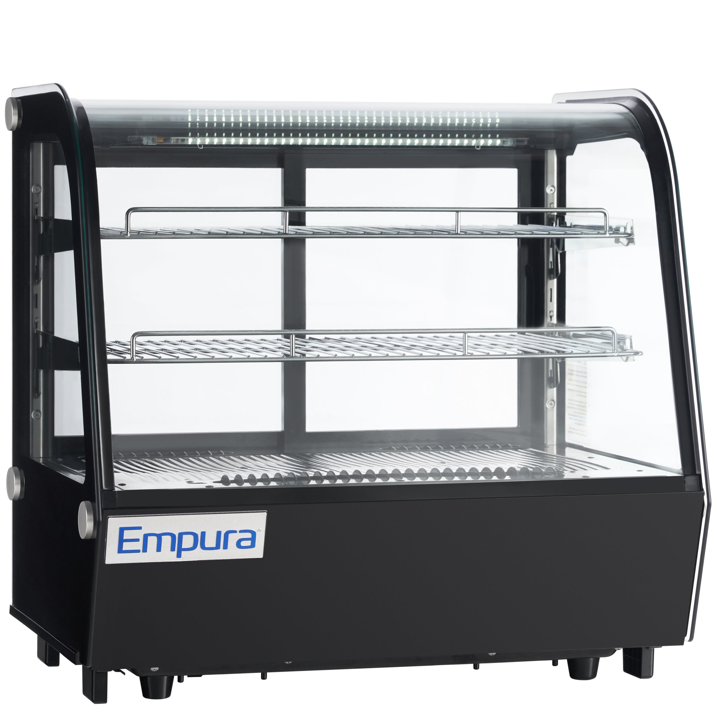 Empura Refrigeration E-RCDC-28B Refrigerated Display Case Countertop 27.6"W × 22.3"D × 27"H