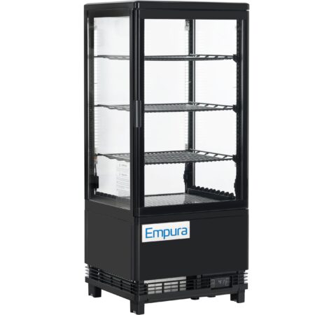 Empura Refrigeration E-RDC-17B-1D Refrigerated Display Case Countertop 16.7"W × 14.9"D × 44.4"H