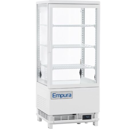 Empura Refrigeration E-RDC-17W-1D Refrigerated Display Case Countertop 16.7"W × 14.9"D × 44.4"H