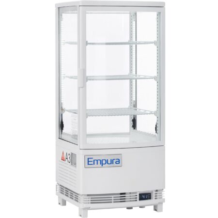 Empura Refrigeration E-RDC-17W-2D Refrigerated Display Case Countertop 16.9"W × 16.6"D × 38.9"H