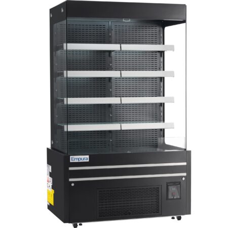 Empura Refrigeration E-VOAR-48B Open Air Merchandiser 48.4"W × 29"D × 79.9"H 26.8 Cu. Ft. Capacity