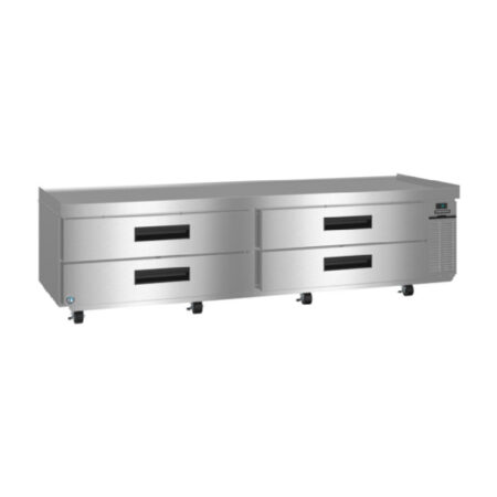 Hoshizaki CR98B Steelheart® Series Refrigerated Equipment Stand Two-section 98"W X 33-1/4"D X 27"H