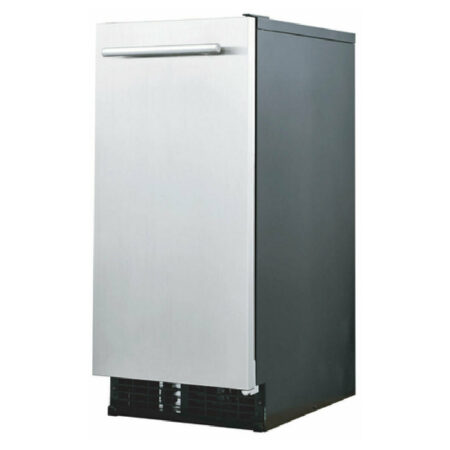 Icetro IU-0070-AG Undercounter Ice Machine Ice Maker With Bin Bell Shaped Ice