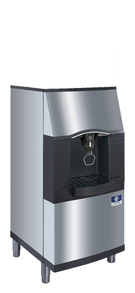 Manitowoc SPA162 Vending Ice Dispenser Touchless Lever Floor Model