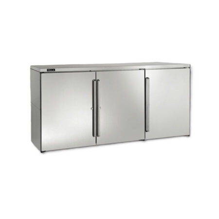 Perlick BBR72 Refrigerated Back Bar Cabinet Three-section 72"W