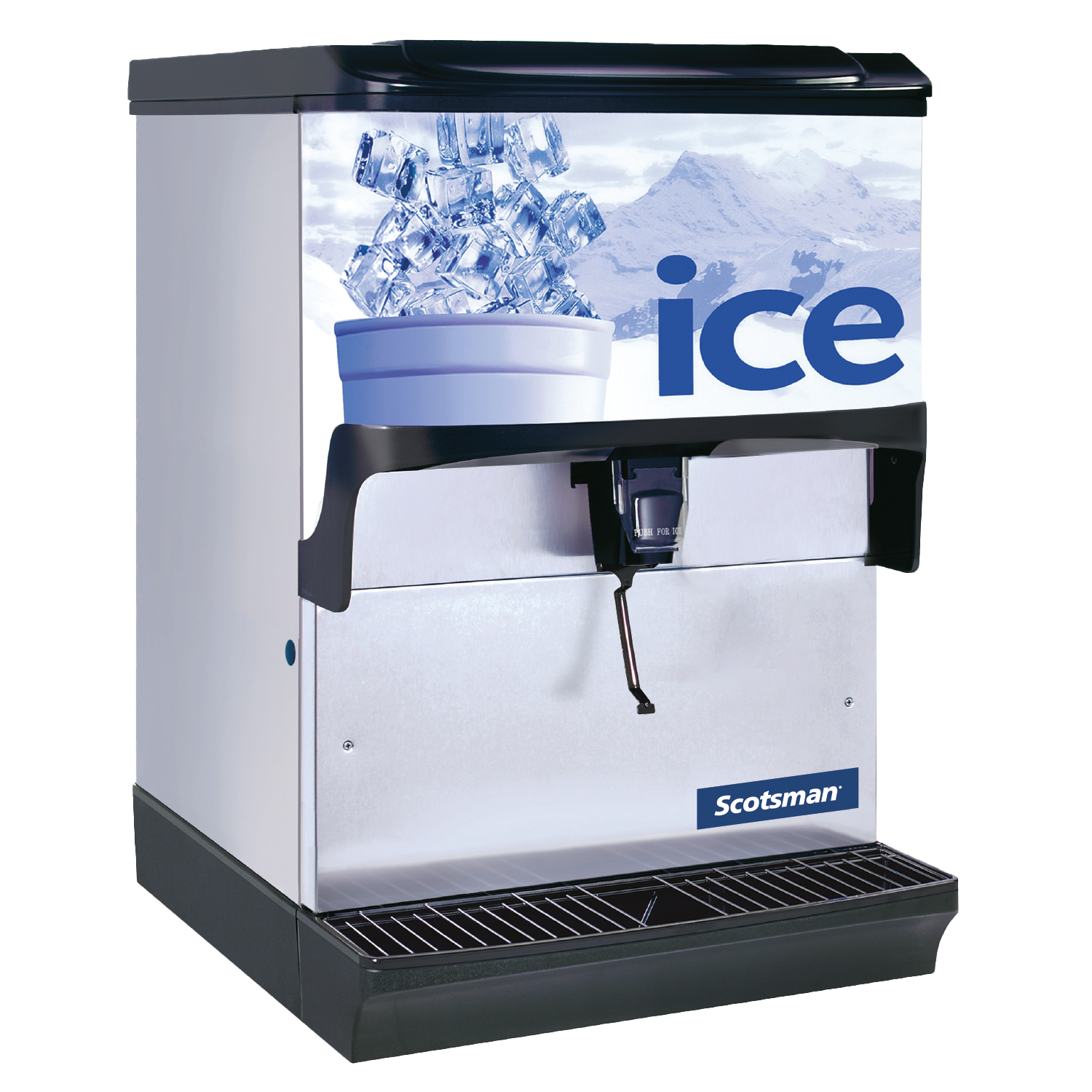 Commercial Ice Maker With Water Dispenser