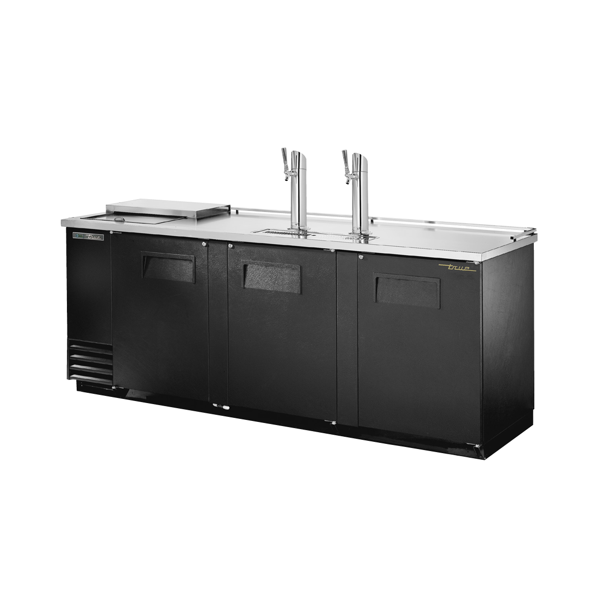 True Refrigeration TDD-4CT-HC Club Top Draft Beer Cooler (4) 1/2 Keg Capacity - Image 4