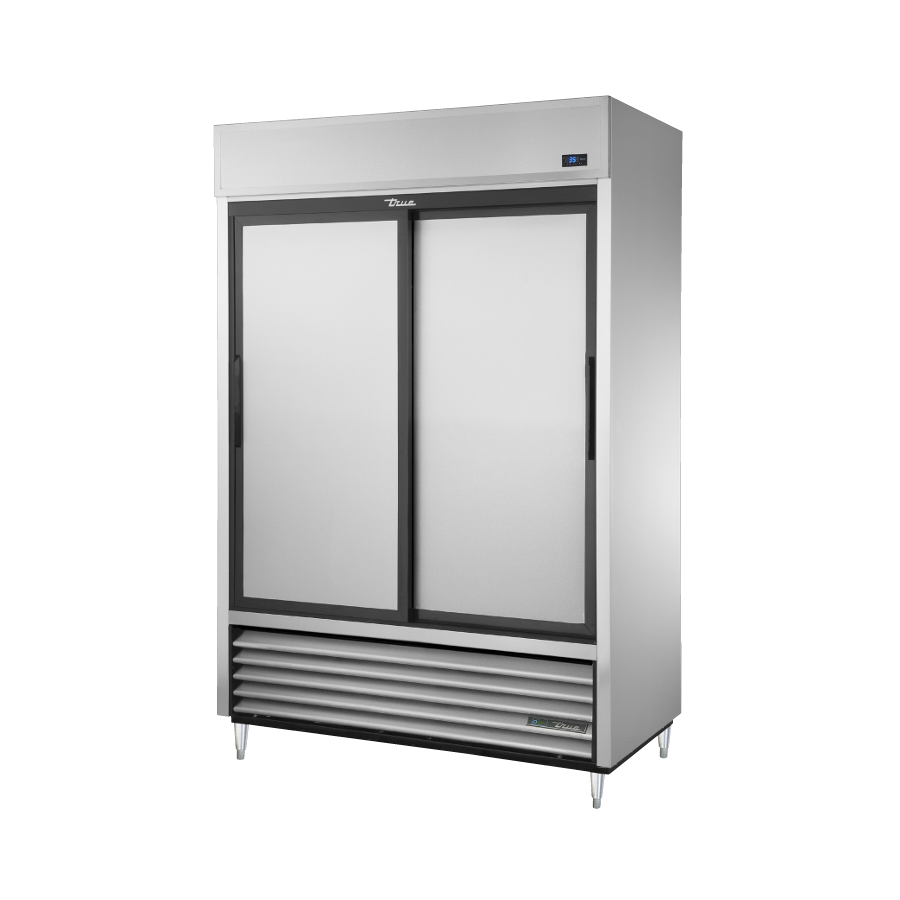 True Refrigeration TSD-47-HC Refrigerator Reach-in (2) Stainless Steel Sliding Doors - Image 2