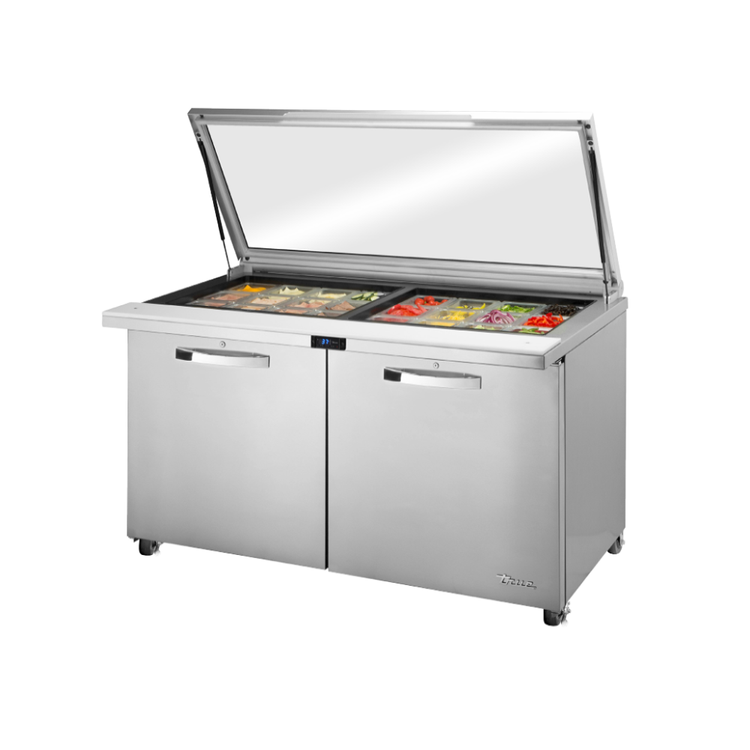 True Refrigeration TSSU-60-24M-B-ST-HC Mega Top Sandwich/Salad Unit - Image 8