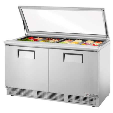 True Refrigeration TFP-64-24M-HC~FGLID Sandwich/Salad Unit Two-section