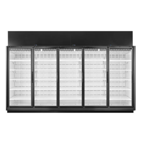 True Refrigeration TRM5L-YN-BLK-WHT-1BLKLLLLL-4 Freezer Merchandiser